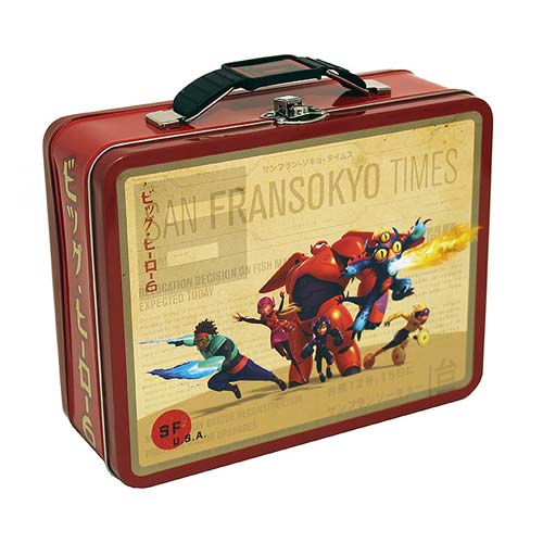 Big Hero 6 Marvel Team Tin Lunch Box